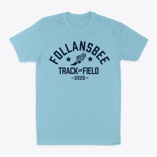 Follansbee Middle School Track and Field Classic Dad T-Shirt