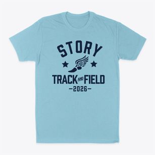 Story Elementary School Track and Field Classic Dad T-Shirt
