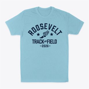 Roosevelt Elementary School Track and Field Classic Dad T-Shirt