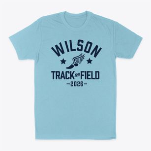 Wilson Middle School Track and Field Classic Dad T-Shirt