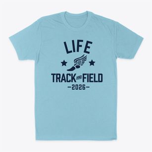 Life Center Christian School Track and Field Classic Dad T-Shirt