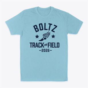 Boltz Junior High School Track and Field Classic Dad T-Shirt