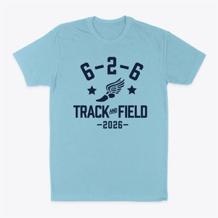 6-2-6 Magnet School Track and Field Classic Dad T-Shirt