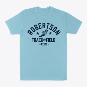 Robertson Elementary School Track and Field Classic Dad T-Shirt
