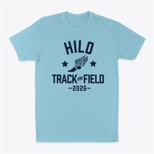 Hilo High School Track and Field Classic Dad T-Shirt