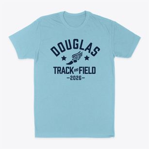 Douglas Community Academy Track and Field Classic Dad T-Shirt