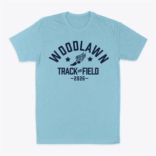 University Of Chicago Woodlawn Charter School Track and Field Classic Dad T-Shirt