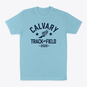 Calvary Baptist Christian School Track and Field Classic Dad T-Shirt