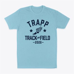 Trapp Elementary School Track and Field Classic Dad T-Shirt