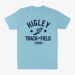 Higley High School Track and Field Classic Dad T-Shirt