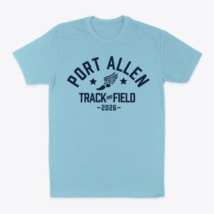 Port Allen Middle School Track and Field Classic Dad T-Shirt