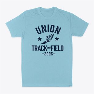 Union High School Track and Field Classic Dad T-Shirt