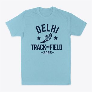 Delhi Elementary School Track and Field Classic Dad T-Shirt