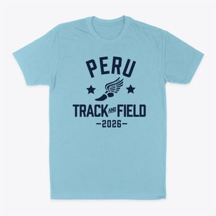 Peru Elementary School Track and Field Classic Dad T-Shirt