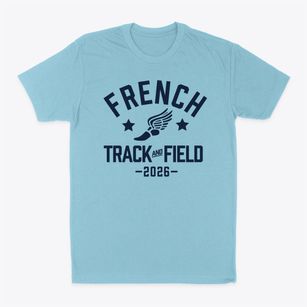 French International School Track and Field Classic Dad T-Shirt