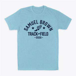 Samuel Brown Elementary School Track and Field Classic Dad T-Shirt