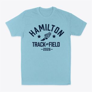 Hamilton Country Day School Track and Field Classic Dad T-Shirt