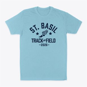 Saint Basil School Track and Field Classic Dad T-Shirt