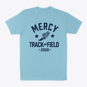 Mercy High School Track and Field Classic Dad T-Shirt
