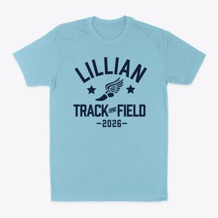 Lillian Schumacher Elementary School Track and Field Classic Dad T-Shirt