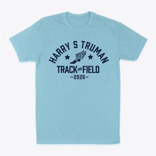 Harry S Truman Elementary School Track and Field Classic Dad T-Shirt