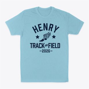 Henry Wilson School & Community Center Track and Field Classic Dad T-Shirt