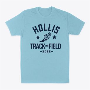 Hollis Primary Elementary School Track and Field Classic Dad T-Shirt