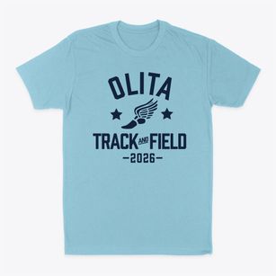 Olita Elementary School Track and Field Classic Dad T-Shirt