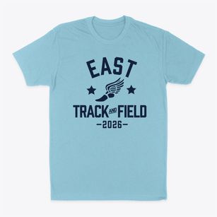 East High School Track and Field Classic Dad T-Shirt