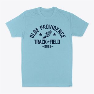 Olde Providence Elementary School Track and Field Classic Dad T-Shirt