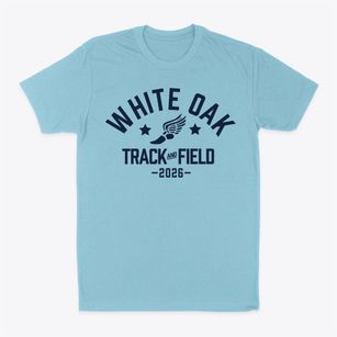 White Oak Elementary School Track and Field Classic Dad T-Shirt