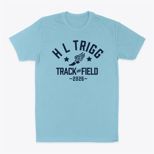 H L Trigg Community School Track and Field Classic Dad T-Shirt