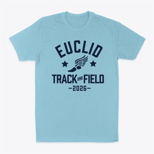 Euclid Elementary School Track and Field Classic Dad T-Shirt
