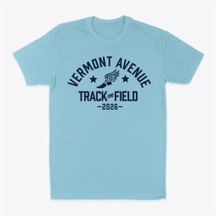 Vermont Avenue Primary School Track and Field Classic Dad T-Shirt