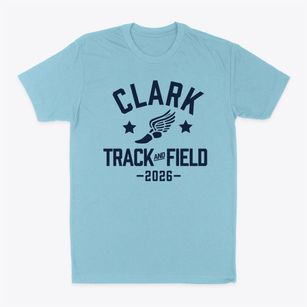 Clark Middle School Track and Field Classic Dad T-Shirt
