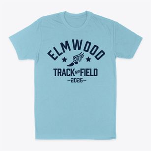 Elmwood Alternative Center Track and Field Classic Dad T-Shirt