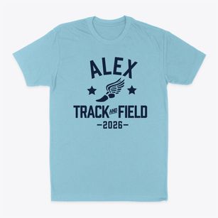 Alex Elementary School Track and Field Classic Dad T-Shirt