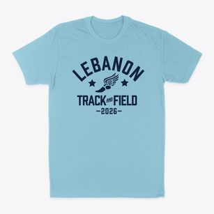 Lebanon Middle School Track and Field Classic Dad T-Shirt
