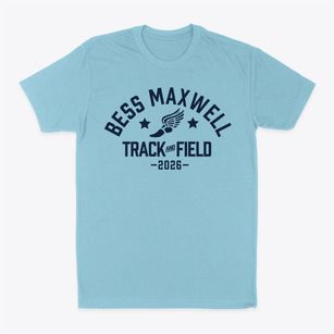 Bess Maxwell Elementary School Track and Field Classic Dad T-Shirt