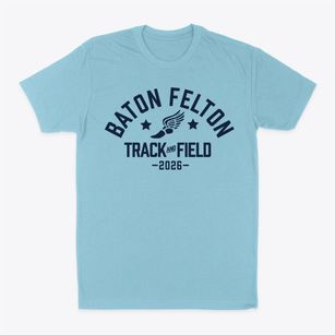 Baton Felton Academy Track and Field Classic Dad T-Shirt