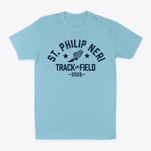 Saint Philip Neri School Track and Field Classic Dad T-Shirt
