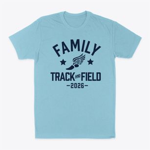 Family Christian Academy Track and Field Classic Dad T-Shirt