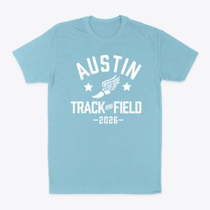 Austin Middle School Track and Field Classic Dad T-Shirt