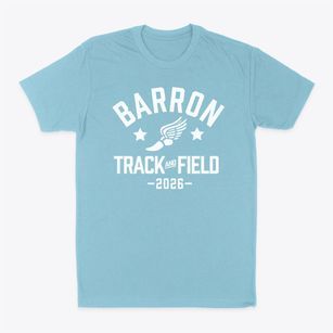 Barron Early Childhood School Track and Field Classic Dad T-Shirt
