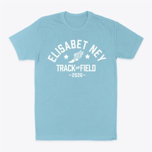 Elisabet Ney Elementary School Track and Field Classic Dad T-Shirt