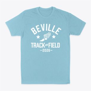 Beville Middle School Track and Field Classic Dad T-Shirt