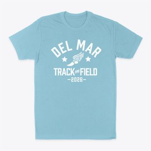 Del Mar High School Track and Field Classic Dad T-Shirt