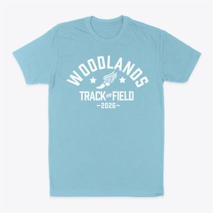 Woodlands Elementary School Track and Field Classic Dad T-Shirt