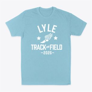 Lyle Elementary School Track and Field Classic Dad T-Shirt