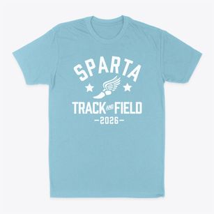 Sparta High School Track and Field Classic Dad T-Shirt